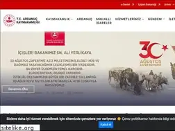 Sites similar to ardanuc.gov.tr