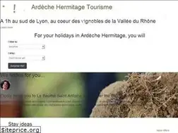 Sites similar to ardeche-hermitage.com