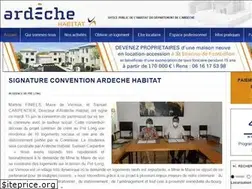 Sites similar to ardechehabitat.fr