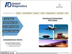 Sites similar to ardentdiagnostics.com