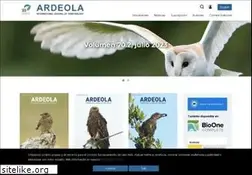 Sites similar to ardeola.org