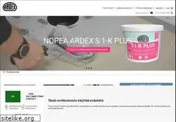 Sites similar to ardex.fi