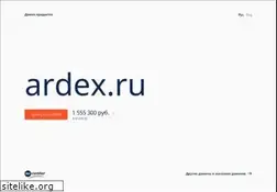 Sites similar to ardex.ru