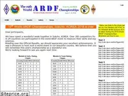 Sites similar to ardf2018.kr