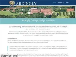 Sites similar to ardinglycollegelodge.org.uk