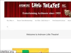 Sites similar to ardmorelittletheater.com