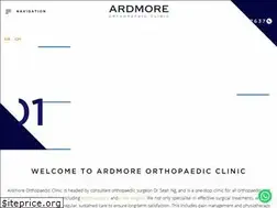 Sites similar to ardmoreorthopaedics.com.sg