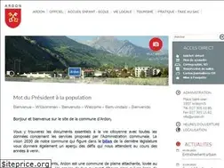 Sites similar to ardon.ch