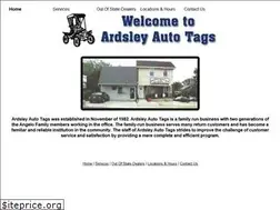 Sites similar to ardsleyautotags.com