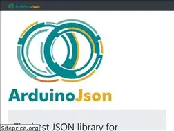Sites similar to arduinojson.org