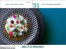 Sites similar to area31restaurant.com