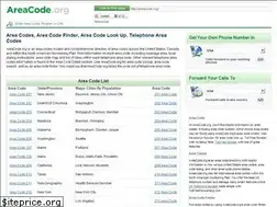 Sites similar to areacode.org