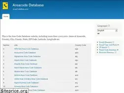 Sites similar to areacodebase.com