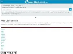 Sites similar to areacodeslookup.net