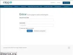 Sites similar to areadeclientes.cryosl.com
