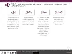 Sites similar to areaetxebarrieta.es