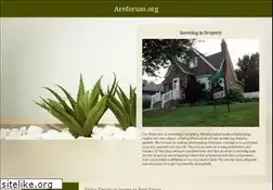 Sites similar to areforum.org