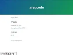 Sites similar to aregcode.com