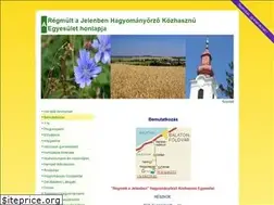 Sites similar to aregmultajelenben.shp.hu