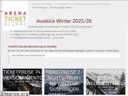 Sites similar to arena-ticket-allgaeu.de