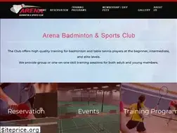 Sites similar to arenabadminton.com