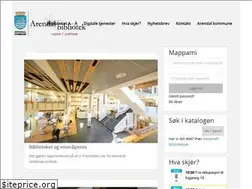 Sites similar to arendalbibliotek.no