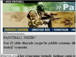 Sites similar to arespaintball.com