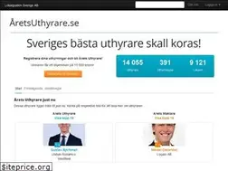 Sites similar to aretsuthyrare.se