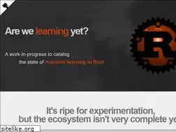 Sites similar to arewelearningyet.com