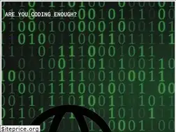 Sites similar to areyoucodingenough.com