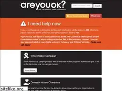 Sites similar to areyouok.co.uk