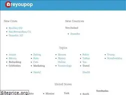 Sites similar to areyoupop.com