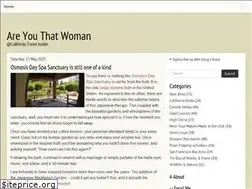 Sites similar to areyouthatwoman.com