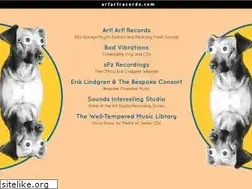 Sites similar to arfarfrecords.com