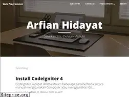 Sites similar to arfianhidayat.com