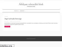 Sites similar to arfolyam-valutavalto.hu