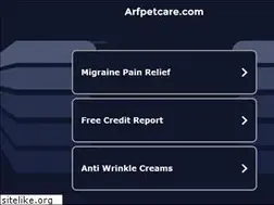 Sites similar to arfpetcare.com
