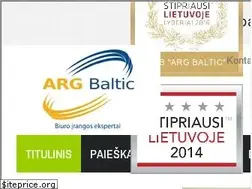 Sites similar to argbaltic.lt