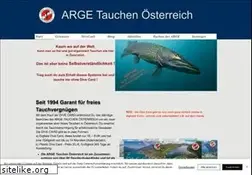 Sites similar to arge-tauchen.at