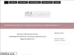 Sites similar to arge-vvag.de