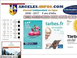 Sites similar to argeles-infos.com