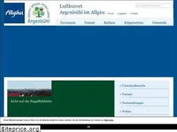 Sites similar to argenbuehl.de