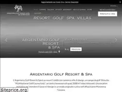 Sites similar to argentariogolfresortspa.it