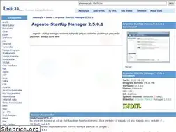 Sites similar to argente-startup-manager-2-5-0-1-indir.indir21.com