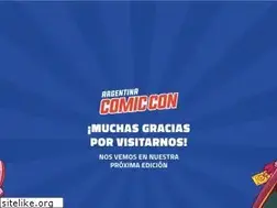Sites similar to argentinacomiccon.com.ar