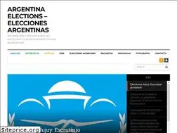 Sites similar to argentinaelections.com