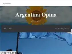 Sites similar to argentinaopina.com