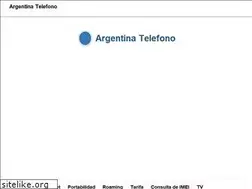 Sites similar to argentinatelefono.com