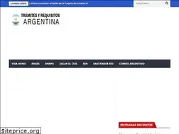 Sites similar to argentinatramites.com