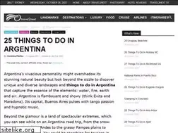 Sites similar to argentinatravelplanet.com